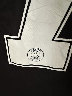 PSG Paris Fly Emirates Mbappe #7 Jersey Jumpman Logo Black Air