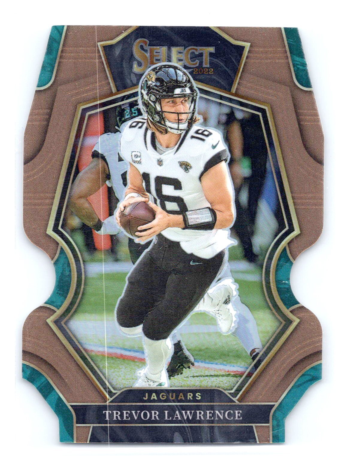 2022 Select #145 Trevor Lawrence Copper Prizm Die Cut Premier Level 12/99 -