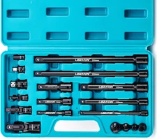 Socket Extension Set, Ratchet Extension Set, Extension Set 18Pcs, Impact Extensi