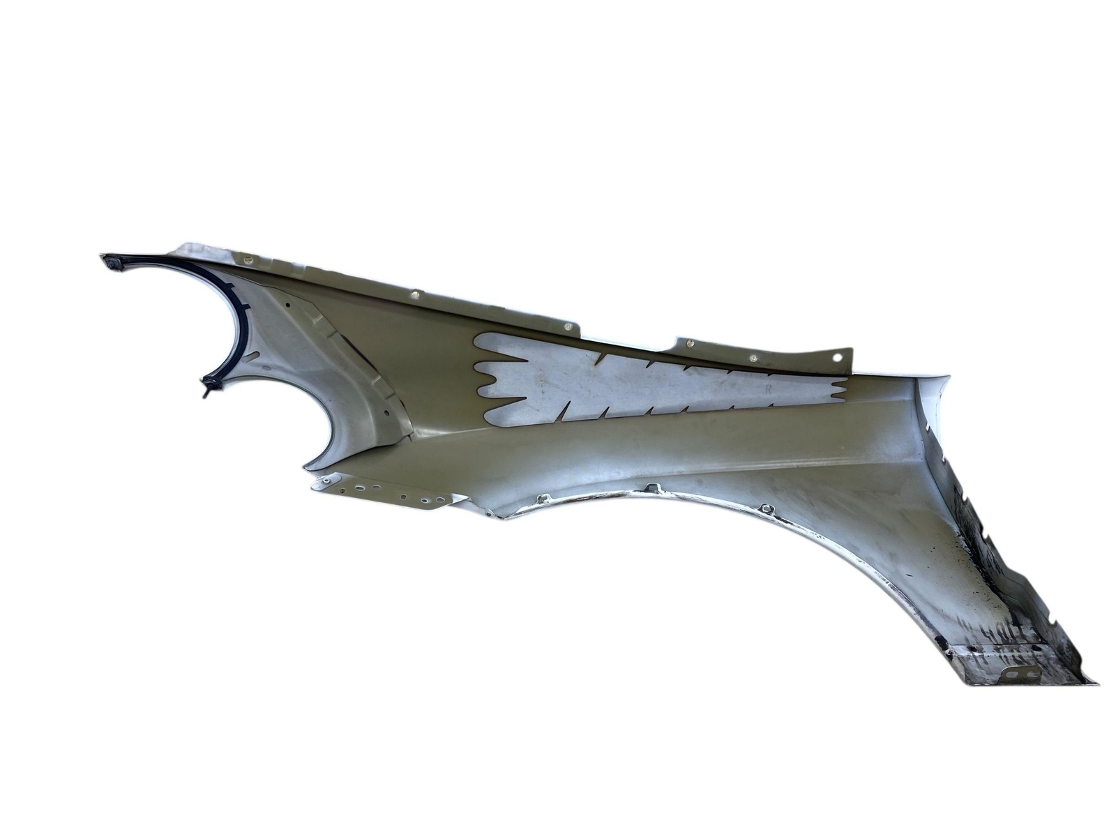2006-2012 BENTLEY CONTINENTAL FRONT RIGHT FENDER PANEL |WHITE (LA9B) *REPAINTED*