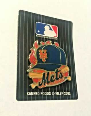 2002 MLB New York Mets Kanebo Foods Japanese Pin