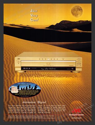 JVC XV-FA95 DVD Player 2000s Print Advertisement Ad 2001 | eBay