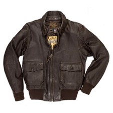 COCKPIT USA Navy Carrier Pilot’s Jacket Brown Z21I024 USA Made