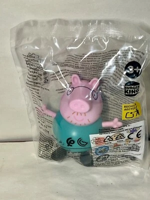 Papa Pig Peppa Pig Burger King 2025 | Jouet scellé | Collectionneur | Neuf - Photo 1/3