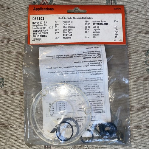 Lucas Electronic Distributor Service Kit Aston, Rover,Bentley,Rolls Royce DZB102 - 第 1/1 張圖片