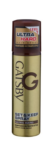 Gatsby Set & Keep Hair Spray Ultra Hard (66ml) Pack Of 2 - Picture 3 of 3