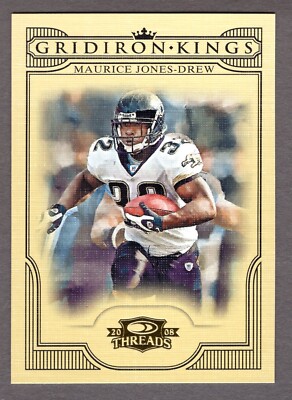 2008 DONRUSS THREADS GRIDIRON KINGS MAURICE JONES-DREW INSERT CARD #50 *NM-MT*
