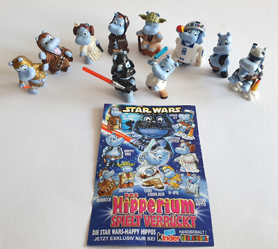 Komplettsatz Das Hipperium spielt verrückt  Happy Hippo Star Wars mit 1 BPZ