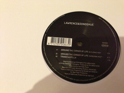 Lawrence & Donoghue - Around The Corner Of Life - Dutch 12'' Vinyl - 2000 - Cl...