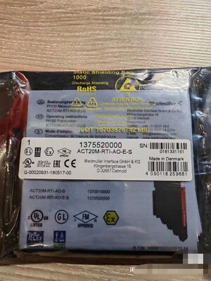 1pc NEW ACT20M-RTI-AO-S 1375510000 Transmitter #V1GV CH