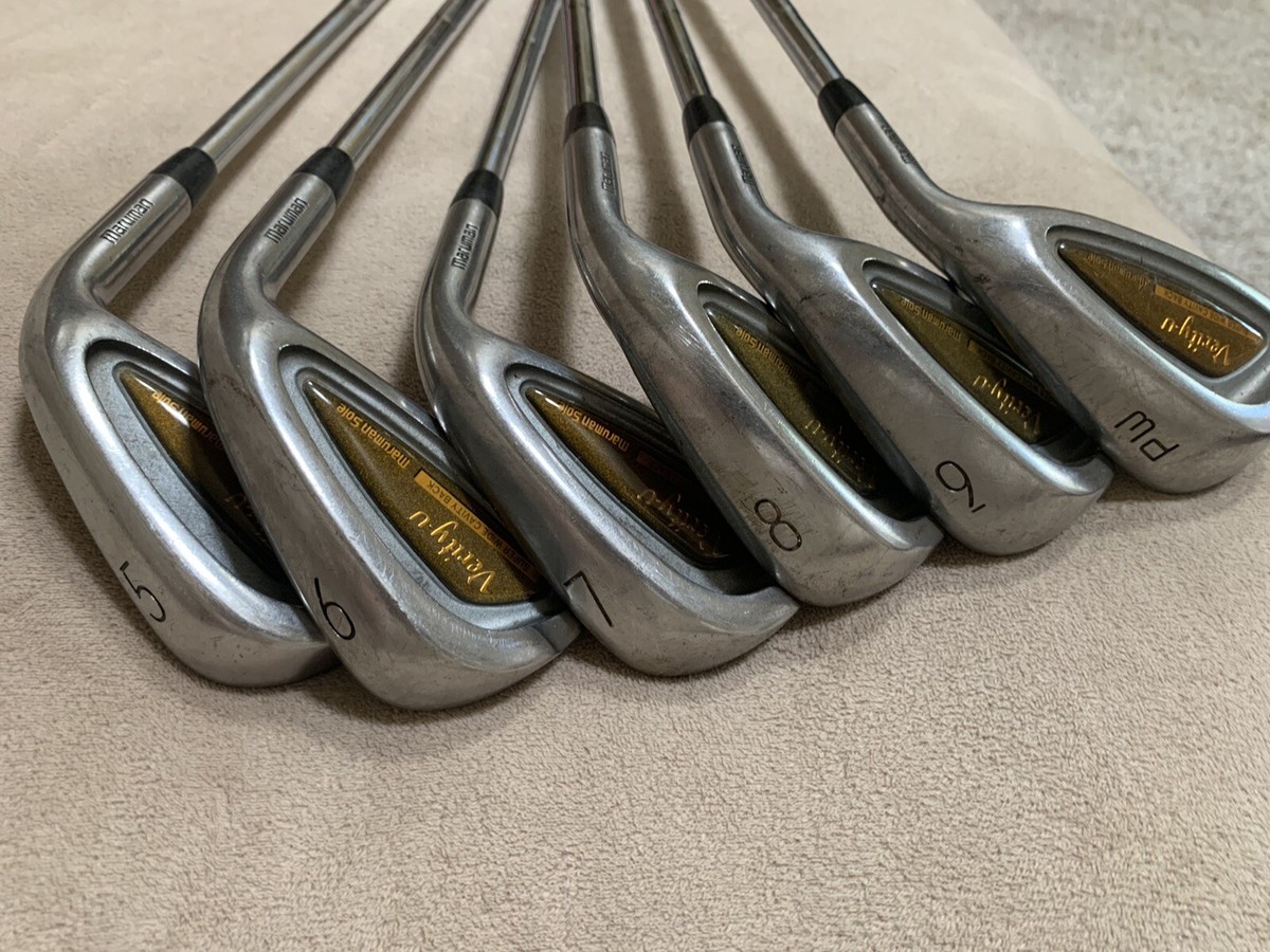 MARUMAN SOLE VERITY-U IRON SET ML-10S used 5, 6, 7, 8, 9 & PW | eBay