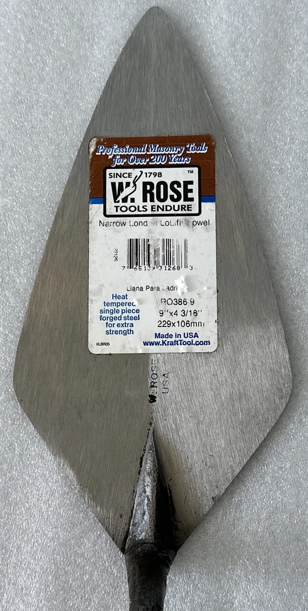 Low lift shank online trowel