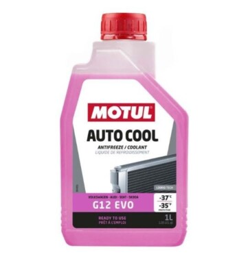 1 Lt Flüssigkeit Frostschutzmittel Viola MOTUL Auto Cool G12 Evo Im -37° VW Audi