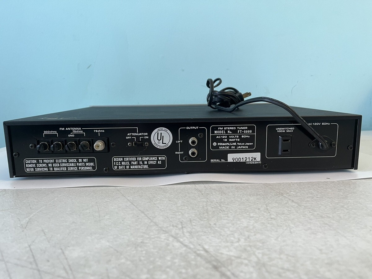 ‼️ TRIO FM Stereo Tuner kt-8000‼️ TRIO FM Stereo Tuner kt-8000‼️
