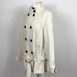 plus size cream coat