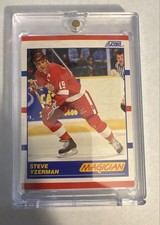 1990-91 Score - Magician Steve Yzerman #339