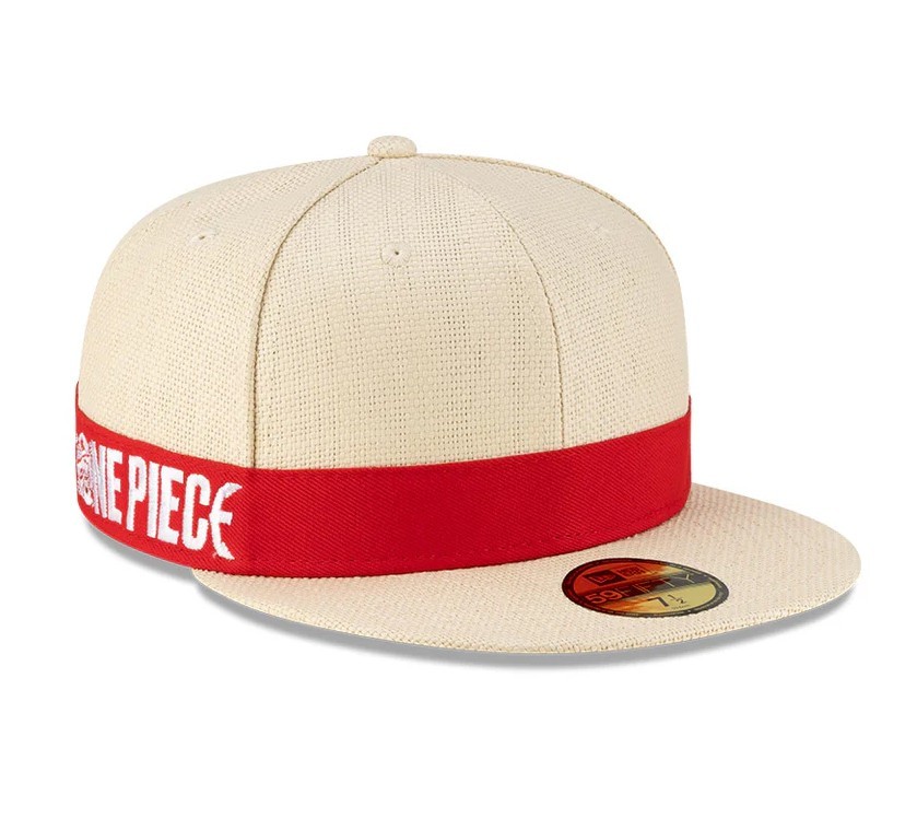 NEW ERA 59Fifty Cap One Piece x Netflix Straw 14867816 | eBay
