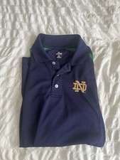 Notre Dame Men  s Short Sleeve Polo