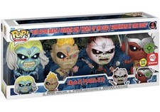 Iron Maiden - FUNKO POP! ROCKS: Iron Maiden - Eddie 4PK Glow in the Dark Box Set