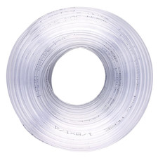 PVC Tubing 1/8"ID X 1/4"OD Flexible Clear Vinyl Hose 50 Feet for Food Grade