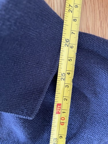 Vintage Ralph Lauren Poloshirt Dunkelblau 100% Authentisch (M) - Bild 5 von 7