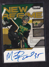 2001-02 Topps Stadium Club New Regime Auto Marty Turco #NRA-MT Auto