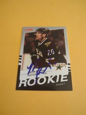 Mark Fistric Signed Dallas Stars Rookie Card. rookie card picture