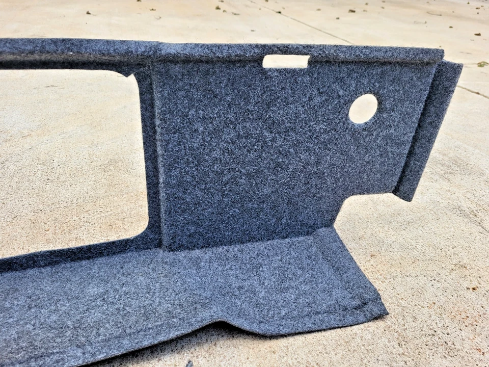 Alfombrilla de maletero convertible OEM BMW E46 forro delantero izquierdo derecho 330Ci 325Ci 86k Foto 4 de 4