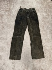 M Julian Mens Leather Brown Pants By Wilson Leathers Motorcycle Rider Biker