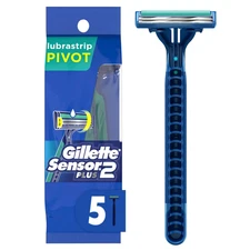 Gillette Sensor 2 Plus Disposable Razors - 5ct