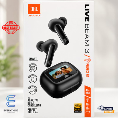 JBL Live Beam 3 True Wireless Earbuds ANC Smart Charging Case Int HK Version
