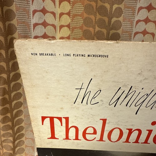 THELONIOUS MONK ~ The Unique ~ Riverside 12-209 ~ Mono DG White Label ~ Jazz LP - Foto 3 di 7