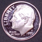 1993-S Proof Roosevelt Dime 10C Clad San Francisco Mint Brilliant Uncirculated