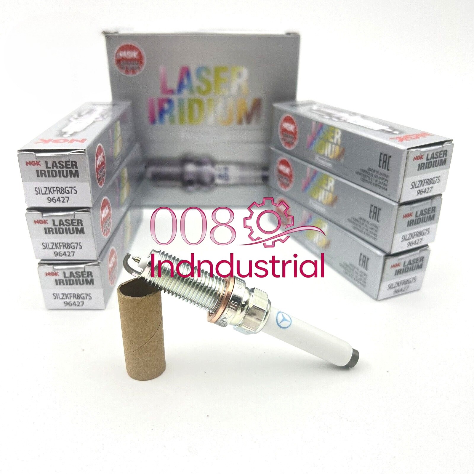 6PC NGK Laser Iridium Spark Plugs For MB M276 W205 W218 W238 3.0L V6 SILZKFR8D7S