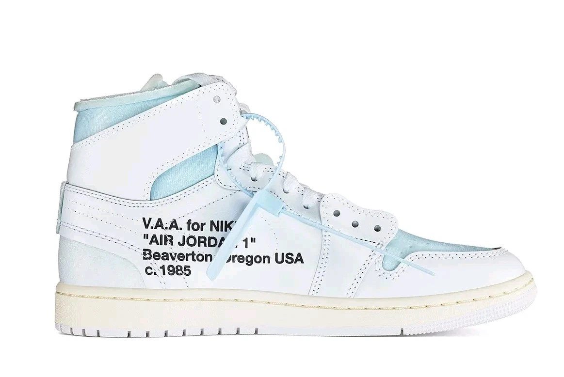 Nike Air Jordan 1 Retro Virgil Abloh Archive Alaska 2026 OFF-WHITE