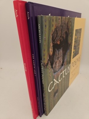 3 Frank Asch Hardcovers Cactus Poems The Earth And I  Plus Water VG Condition L2