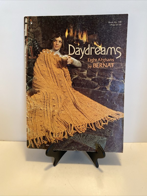 Daydreams Eight  Afghans By Bernat Book 190