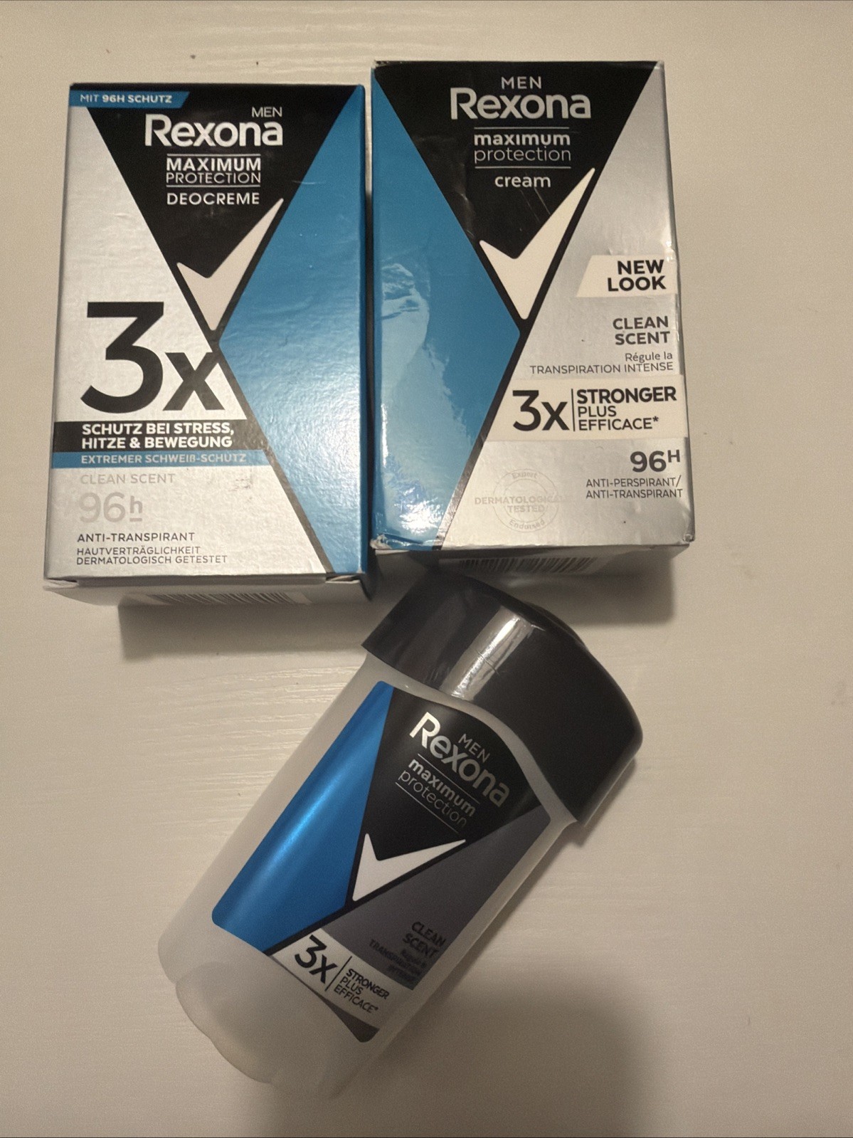 3X Rexona Creme Stick Deo