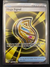 Mega Signal Trainer 171/132 Mega Evolution Holo Pokemon Card