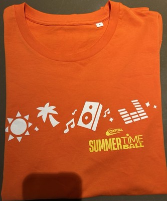 Capital Summer Ball 2025 T Shirt Official Merchandise Size L 100