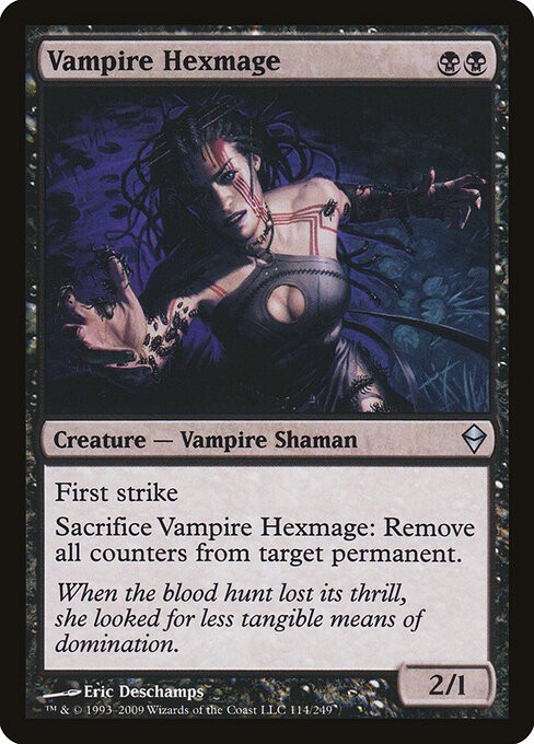 Vampire Hexmage NonFoil Zendikar 114 NM MTG