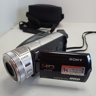 Sony HDR-SR1E Digital HD Videokamera AVCHD 4 Mega Pixel HDD HDMI CMOS LCD-Bildschirm