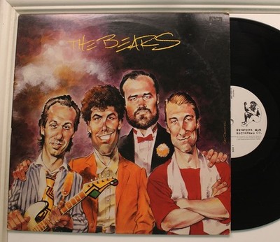 The Bears Lp Self - Titled On Primitive Man - Vg++/ Vg+ To Vg++