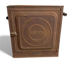 Antique O'Keefe and Merrit Bakewell Camp Stove Oven Tin Fireplace Late 1800s?