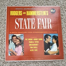 Rodgers & Hammerstein State Fair Dot Records LP Vinyl Soundtrack Hi-Fi DLP 9011