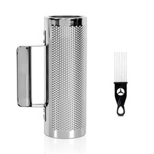 Guiro Instrument Stainless Steel Guiro 8" 3" Professional Metal Shaker with S...