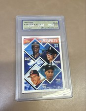 Derek Jeter 1994 Topps Prospects Orlando Miller, Brandon Wilson #158 Graded 10