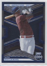 2023 Panini Elite Extra Edition Blue Aspirations 128/349 Braylin Morel #103 2qw