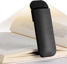 Book Reading Light, Rechargeable Clip on Booklight, Eye Caring 3 Color Temperatu