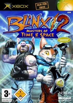 Microsoft Xbox - Blinx 2: Masters of Time & Space DE nur CD